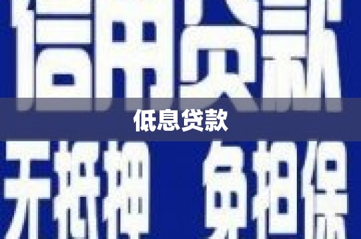 巴音郭楞蒙古低息贷款