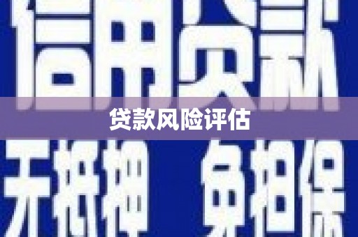 巴音郭楞蒙古贷款风险评估