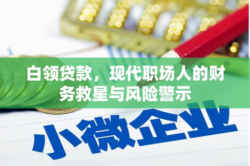 巴音郭楞蒙古白领贷款，现代职场人的财务救星与风险警示