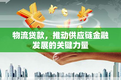 巴音郭楞蒙古物流贷款，推动供应链金融发展的关键力量
