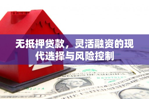 巴音郭楞蒙古无抵押贷款，灵活融资的现代选择与风险控制
