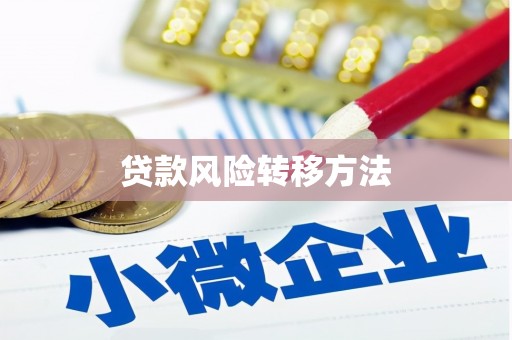 巴音郭楞蒙古贷款风险转移方法
