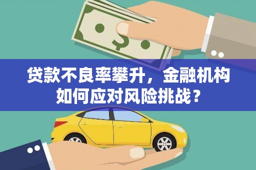 巴音郭楞蒙古贷款不良率攀升，金融机构如何应对风险挑战？