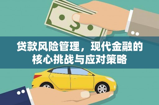 巴音郭楞蒙古贷款风险管理，现代金融的核心挑战与应对策略