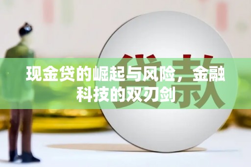 巴音郭楞蒙古现金贷的崛起与风险，金融科技的双刃剑